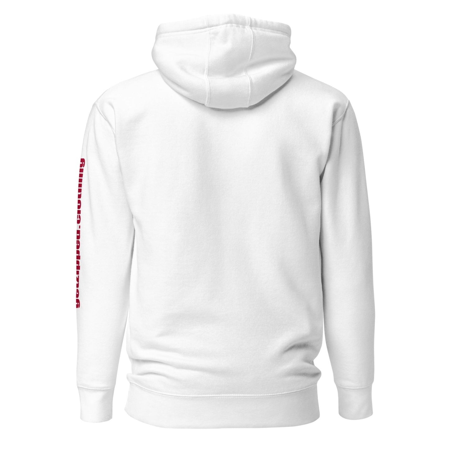 Get Zipped red logo branded Unisex Hoodie - Get Zipped