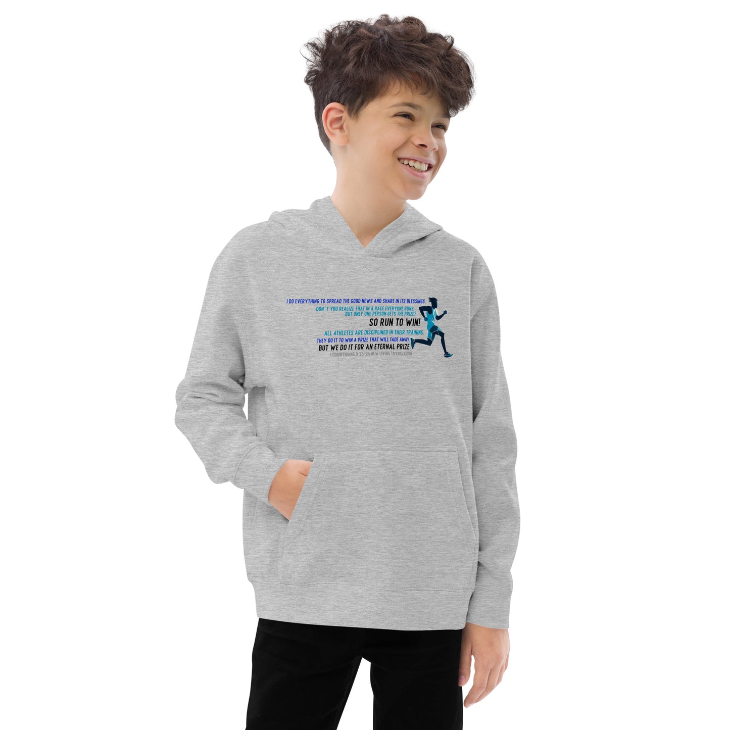 Race to Win Kids fleece hoodie