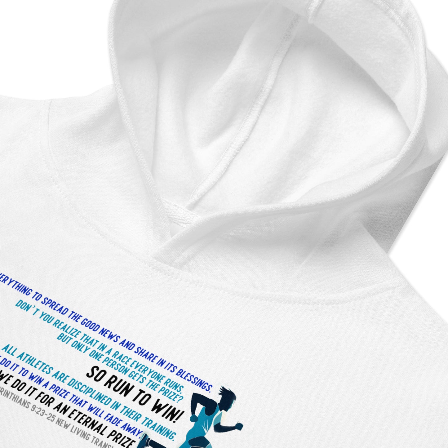 Race to Win Kids fleece hoodie