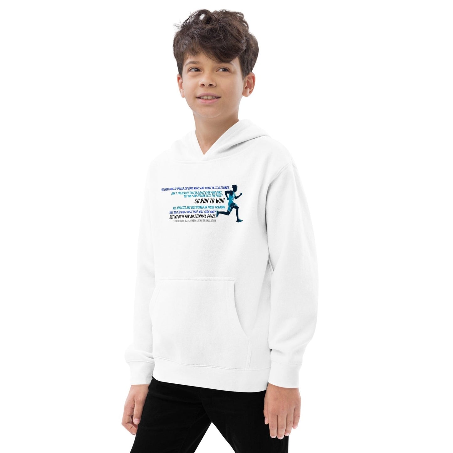 Race to Win Kids fleece hoodie - Get Zipped