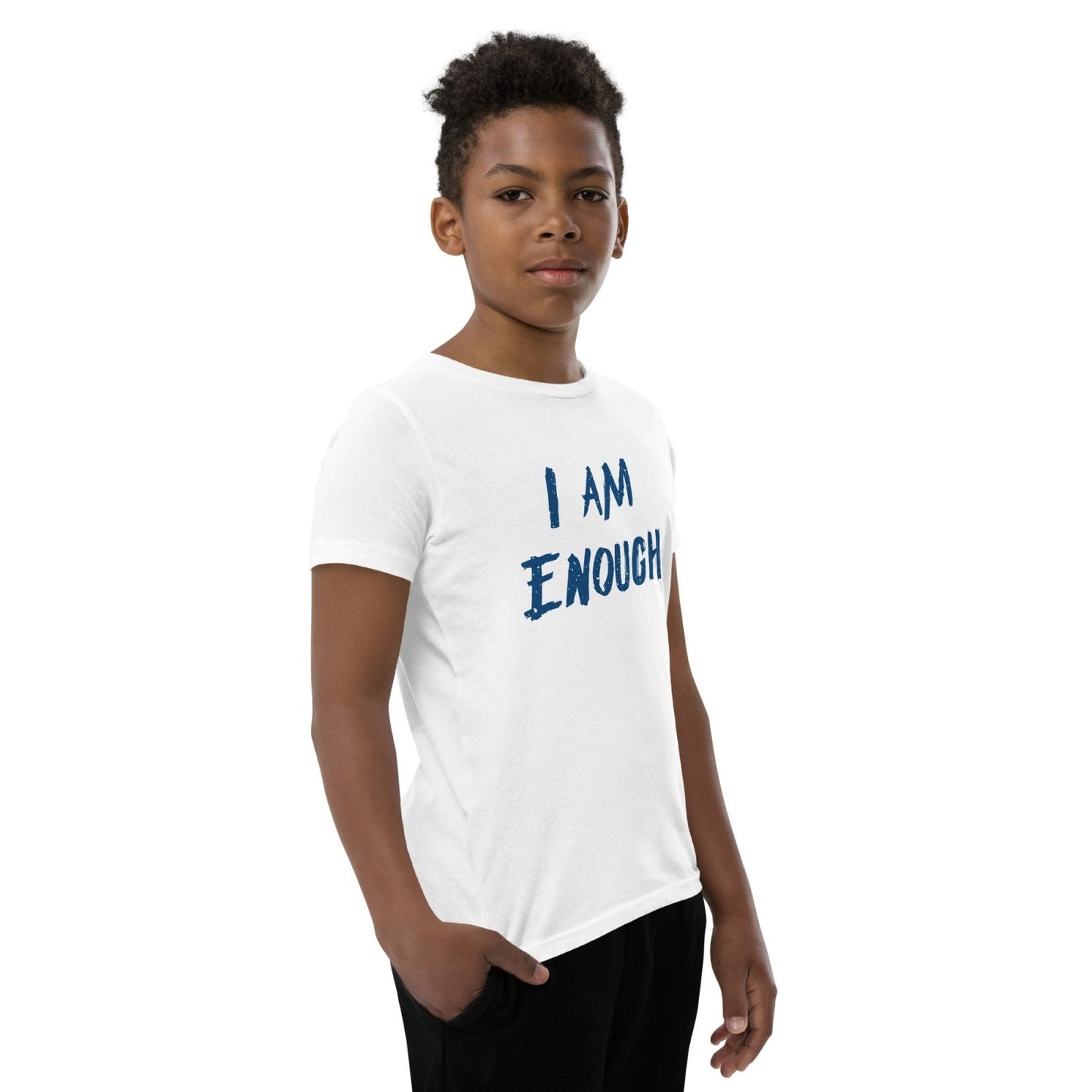 Enough Youth Short Sleeve T-Shirt - Get Zipped