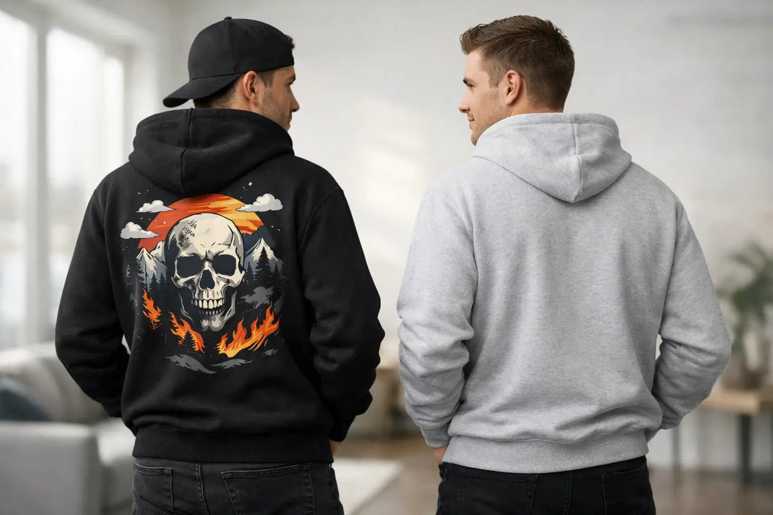 Graphic Hoodies vs Plain Hoodies: Which Fits You? - Get Zipped