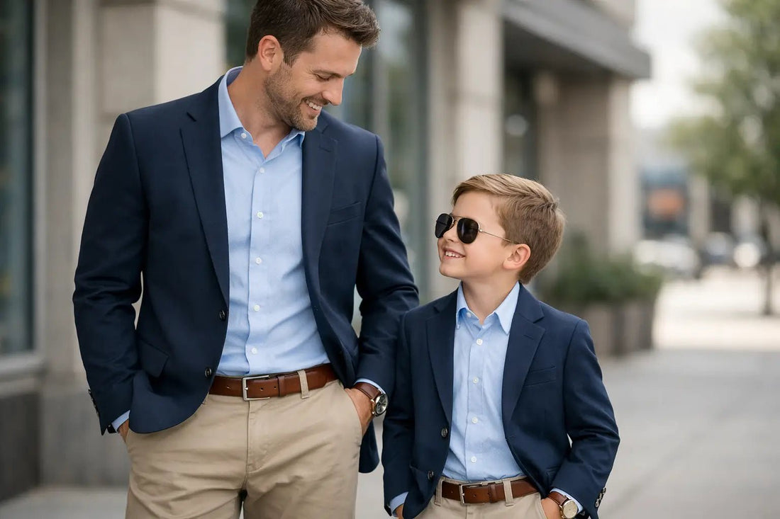 How to Dress Boys Like Dad, the Right Way - Get Zipped