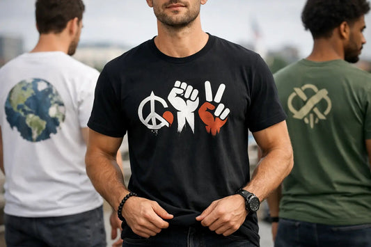 Message T Shirts for Men That Stand for More - Get Zipped