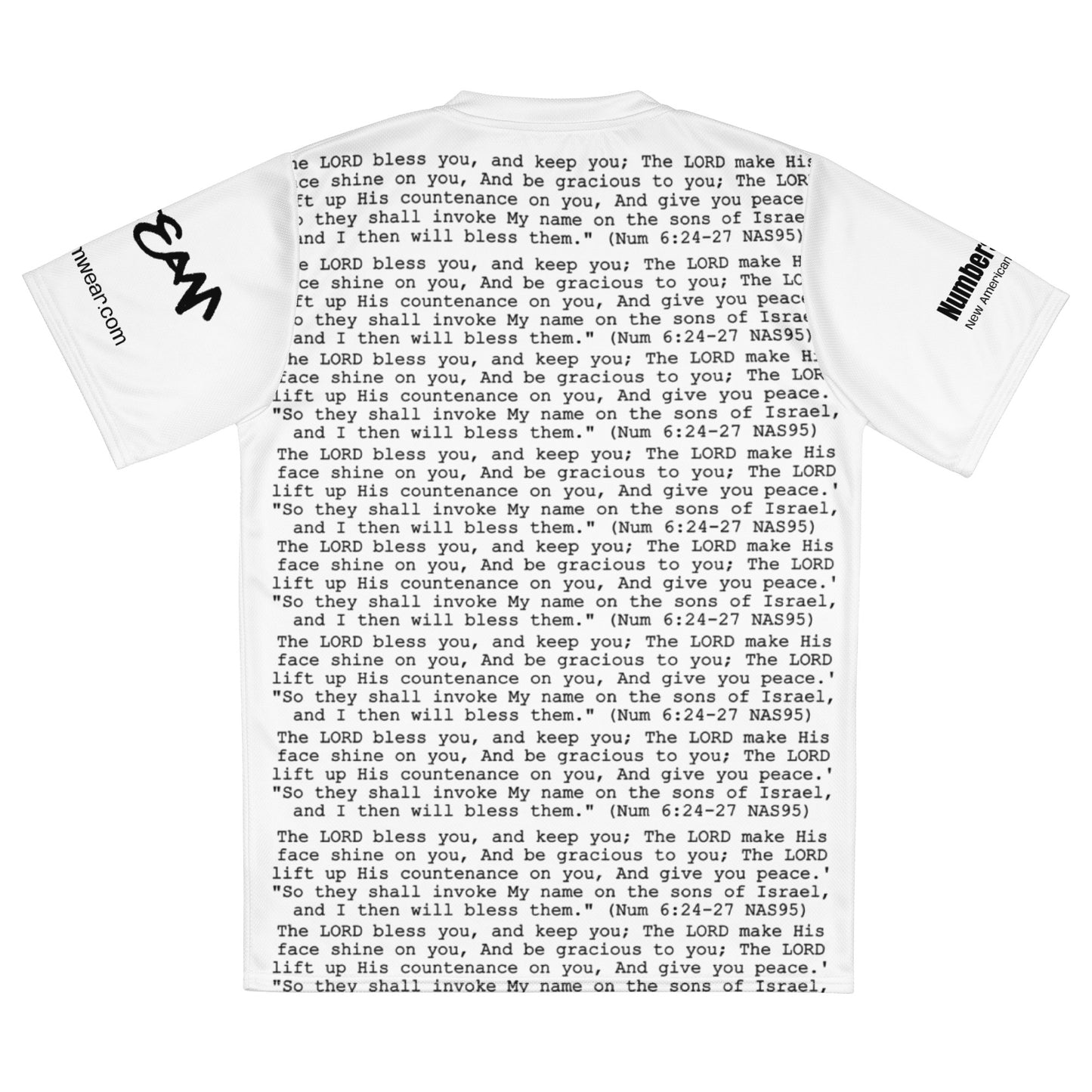 The Blessing Recycled unisex sports jersey