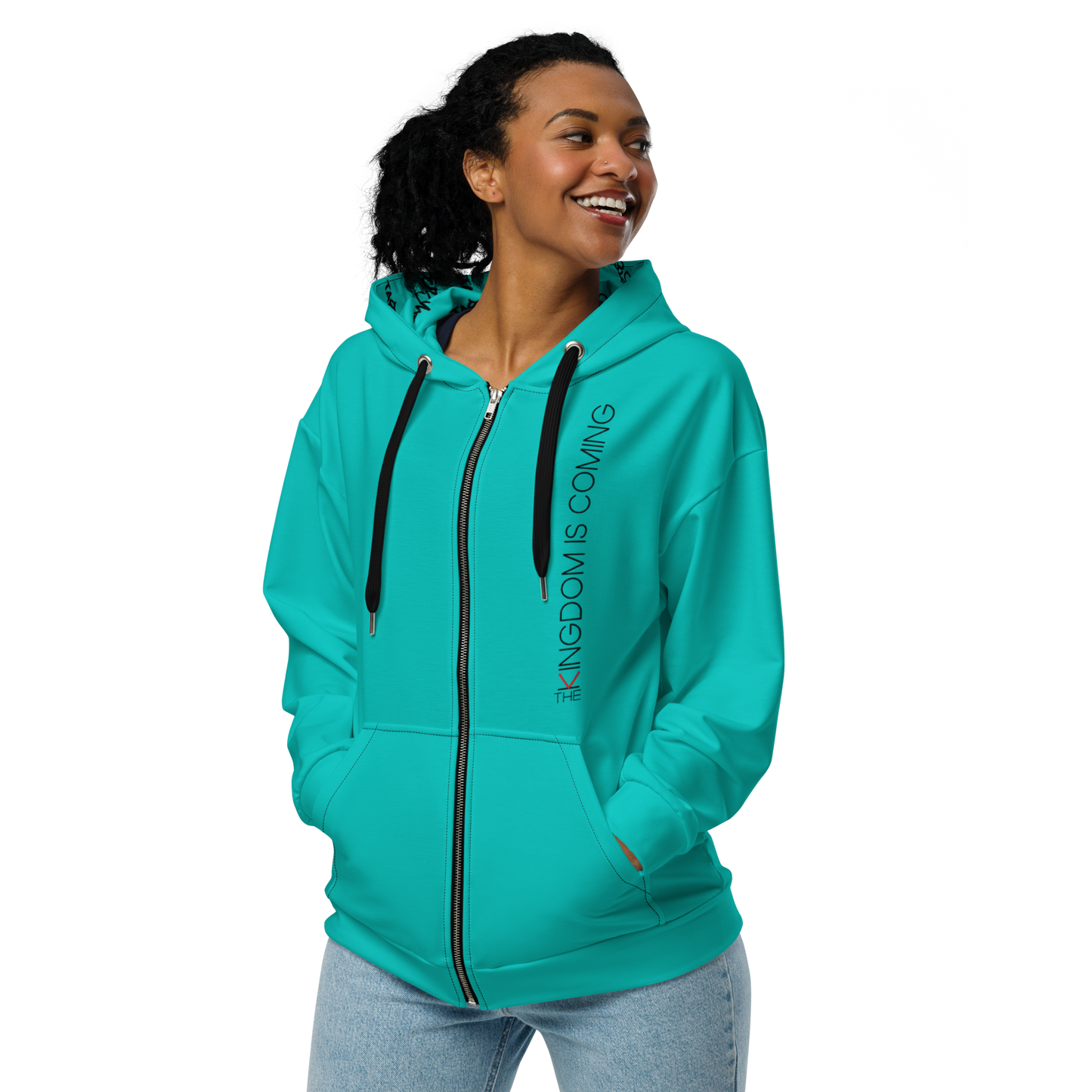 Kingdom Unisex zip hoodie