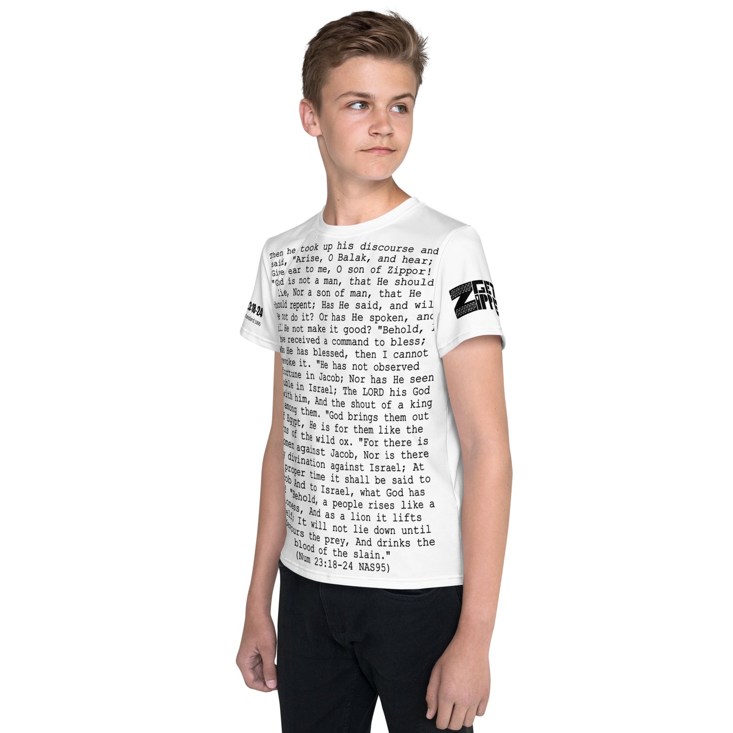 Balaam's Oracle II Youth crew neck t-shirt