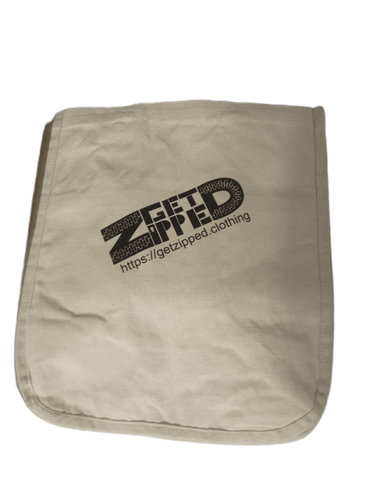 Branded Canvas Tote - Get Zipped