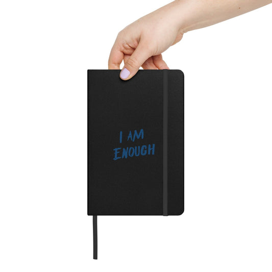 Enough Hardcover bound notebook - Get Zipped