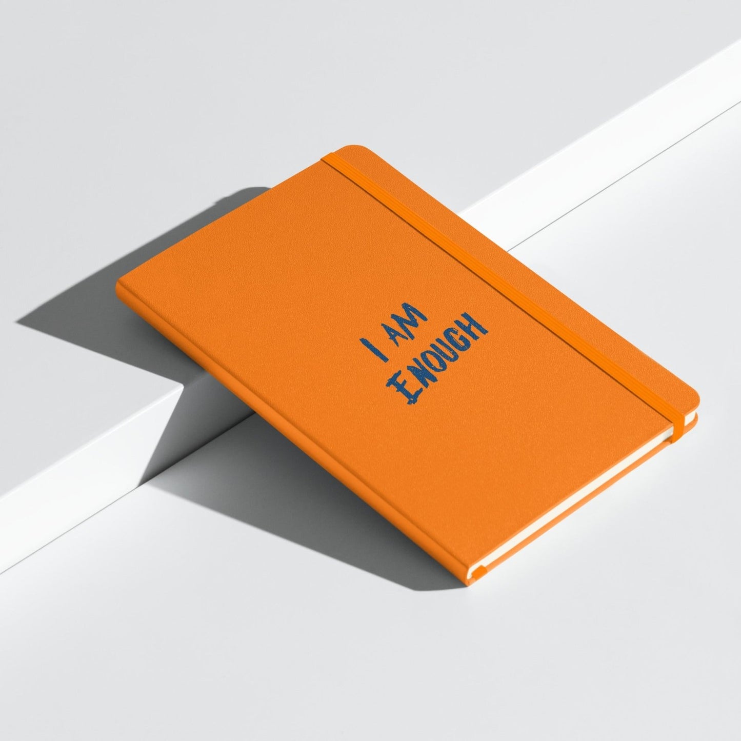 Enough Hardcover bound notebook - Get Zipped