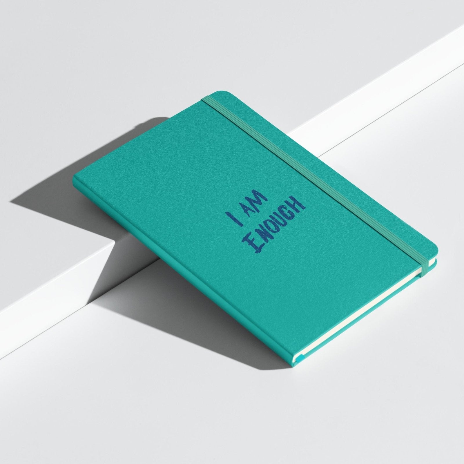 Enough Hardcover bound notebook - Get Zipped