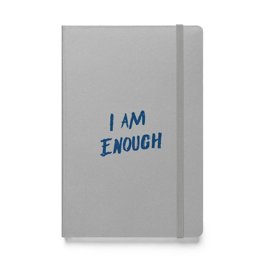 Enough Hardcover bound notebook - Get Zipped