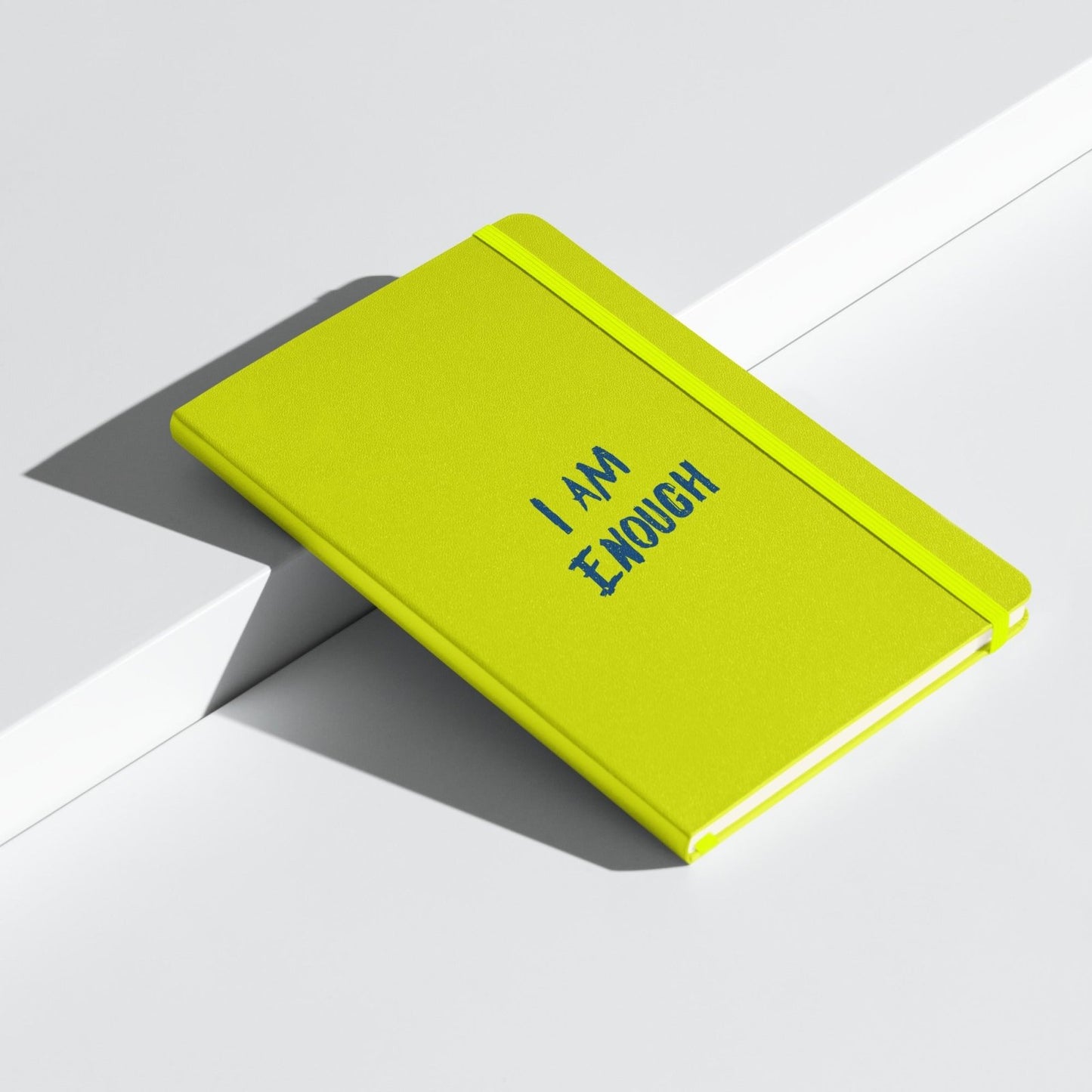 Enough Hardcover bound notebook - Get Zipped
