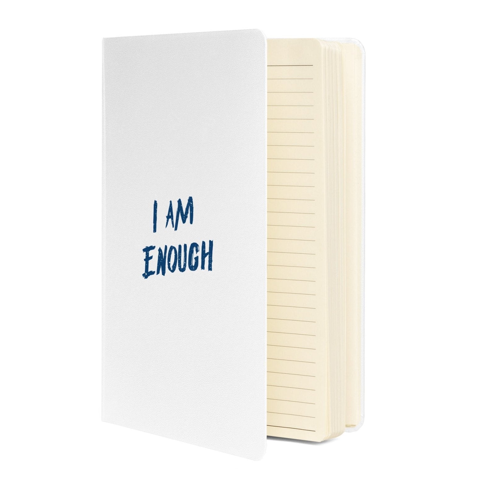 Enough Hardcover bound notebook - Get Zipped