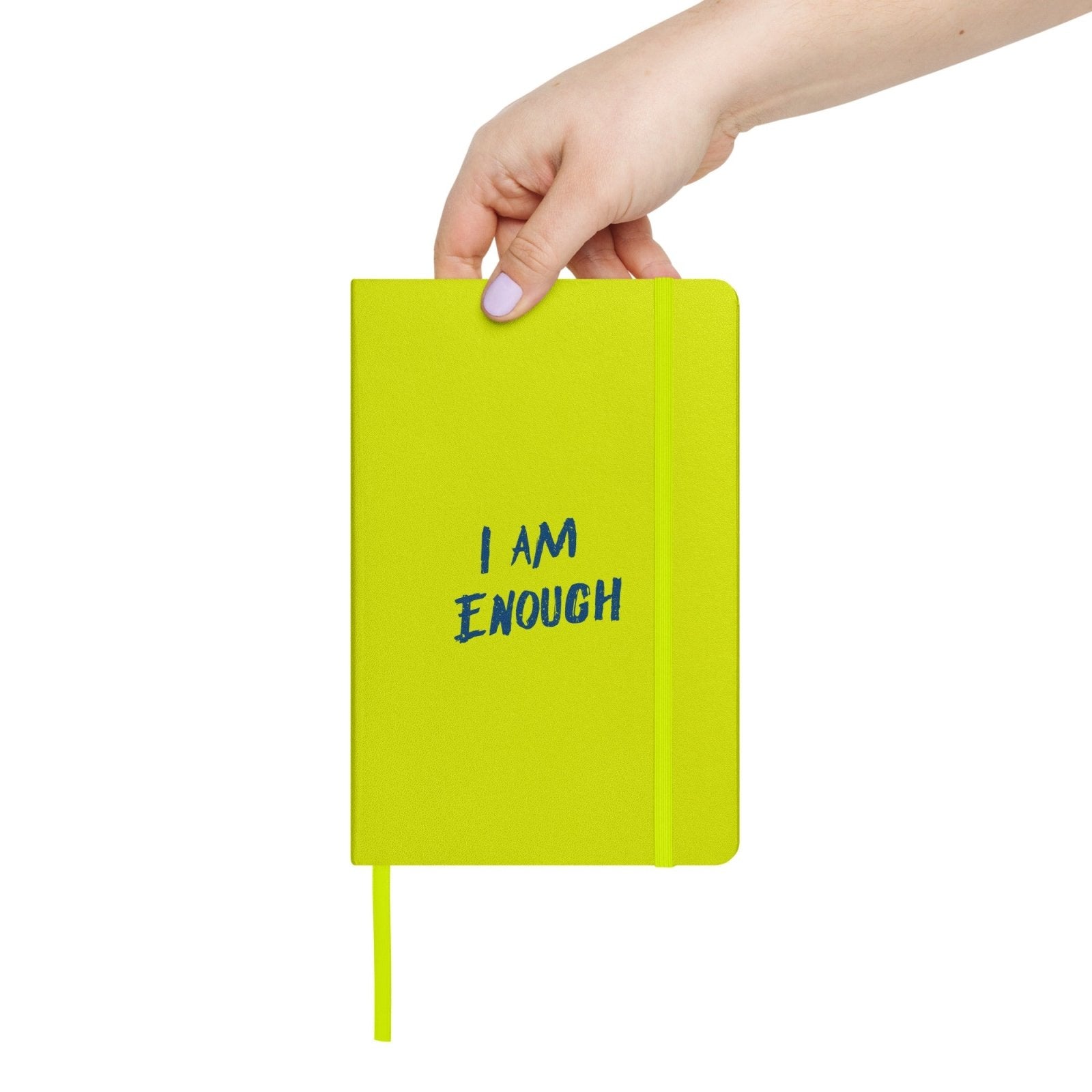 Enough Hardcover bound notebook - Get Zipped