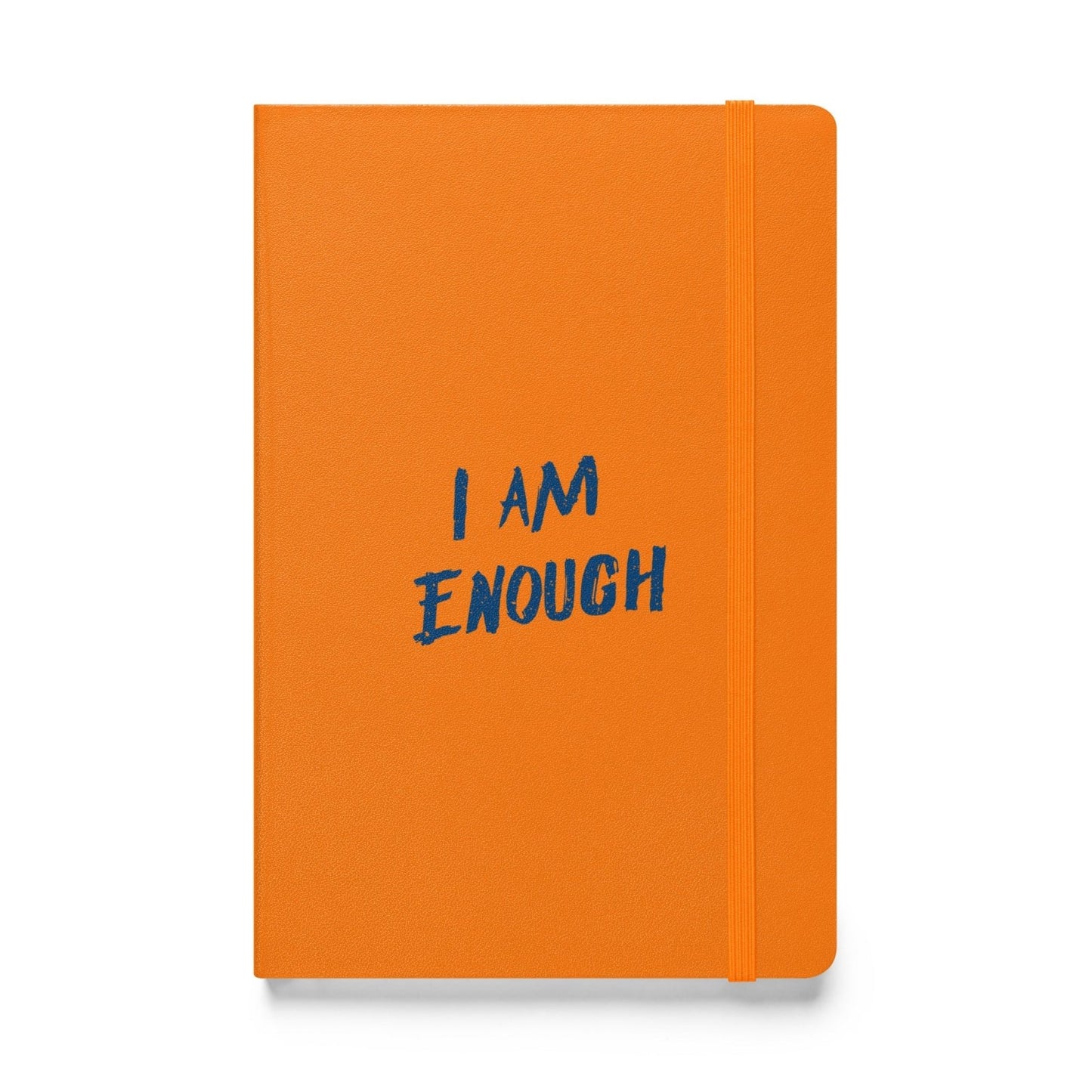 Enough Hardcover bound notebook - Get Zipped