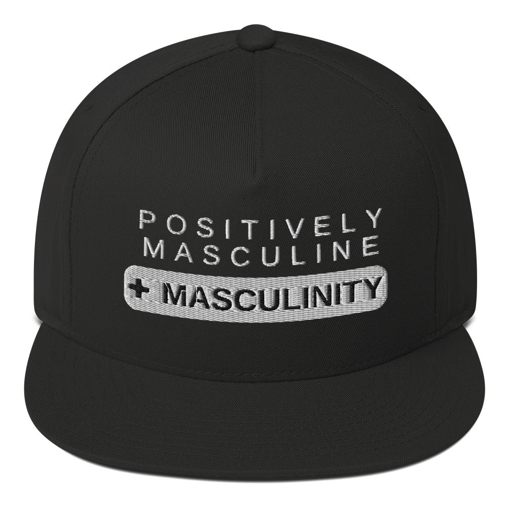 +Male Flat Bill Cap