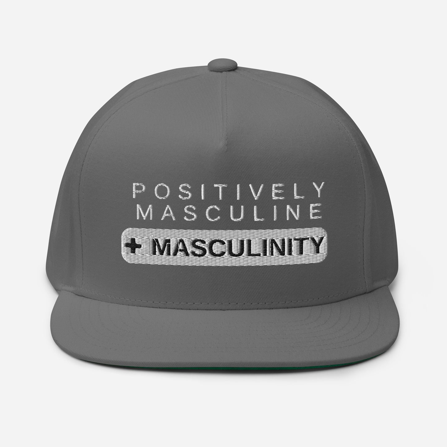 +Male Flat Bill Cap