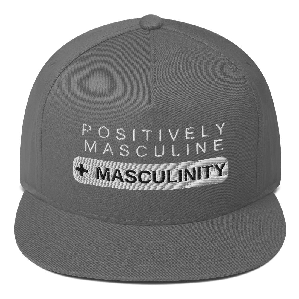 +Male Flat Bill Cap