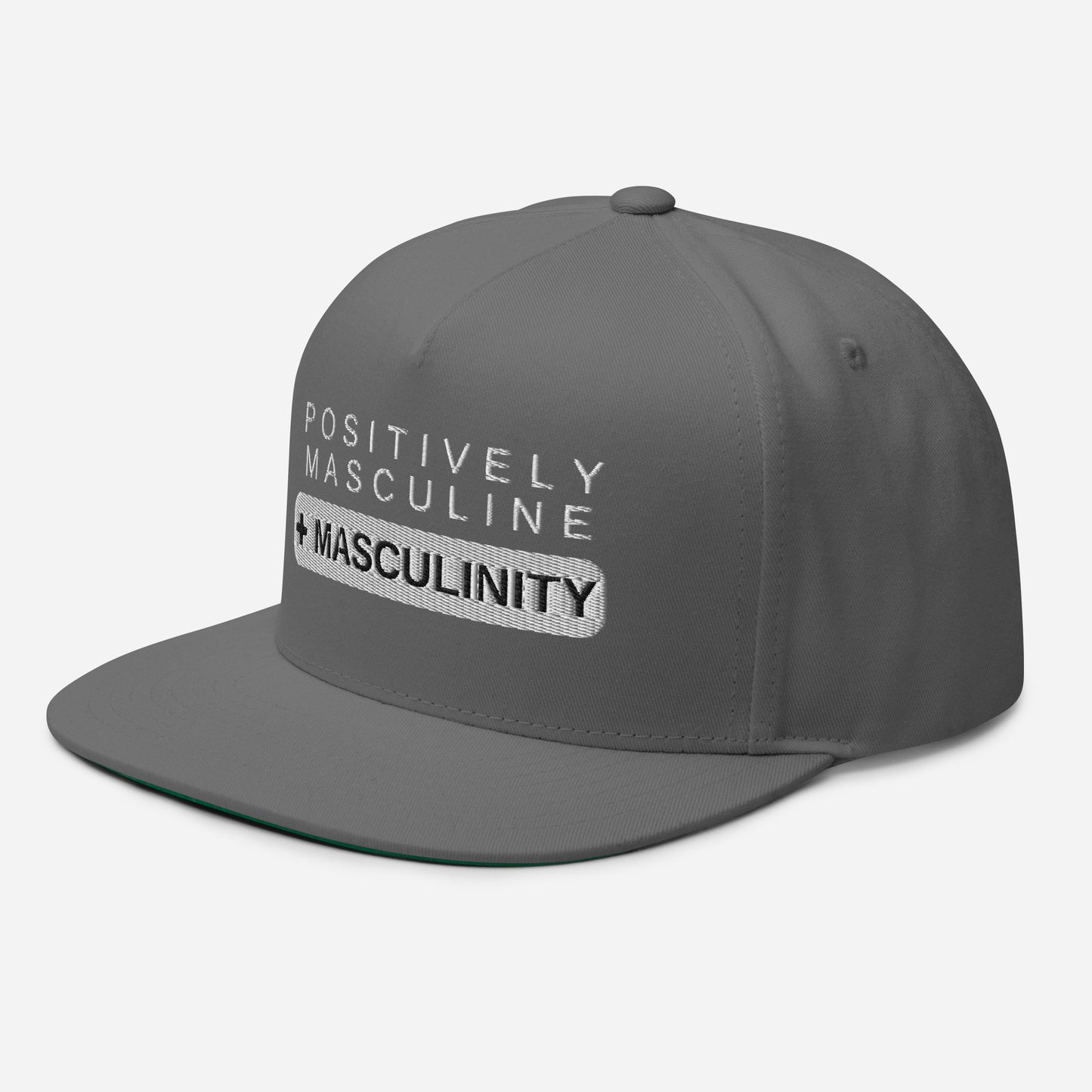 +Male Flat Bill Cap
