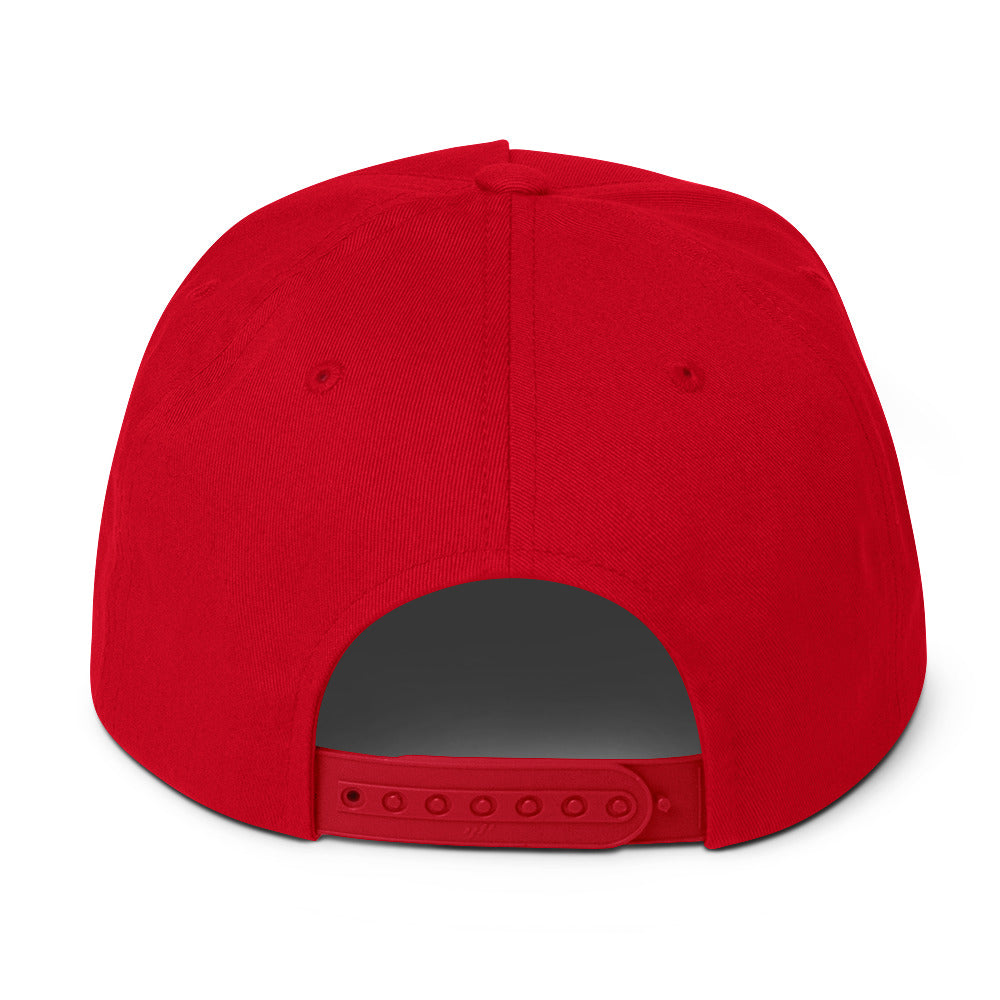 +Male Flat Bill Cap