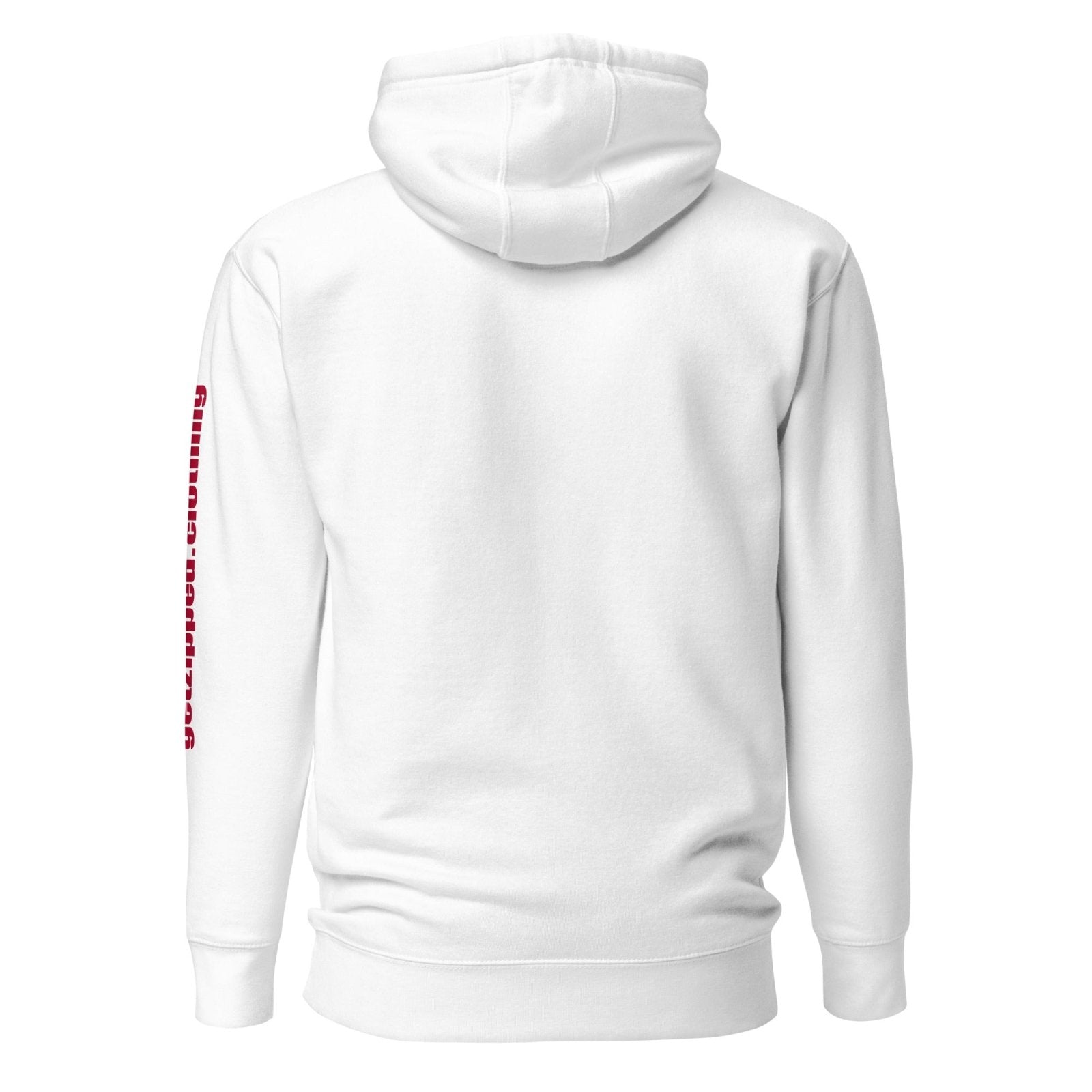 Get Zipped red logo branded Unisex Hoodie - Get Zipped
