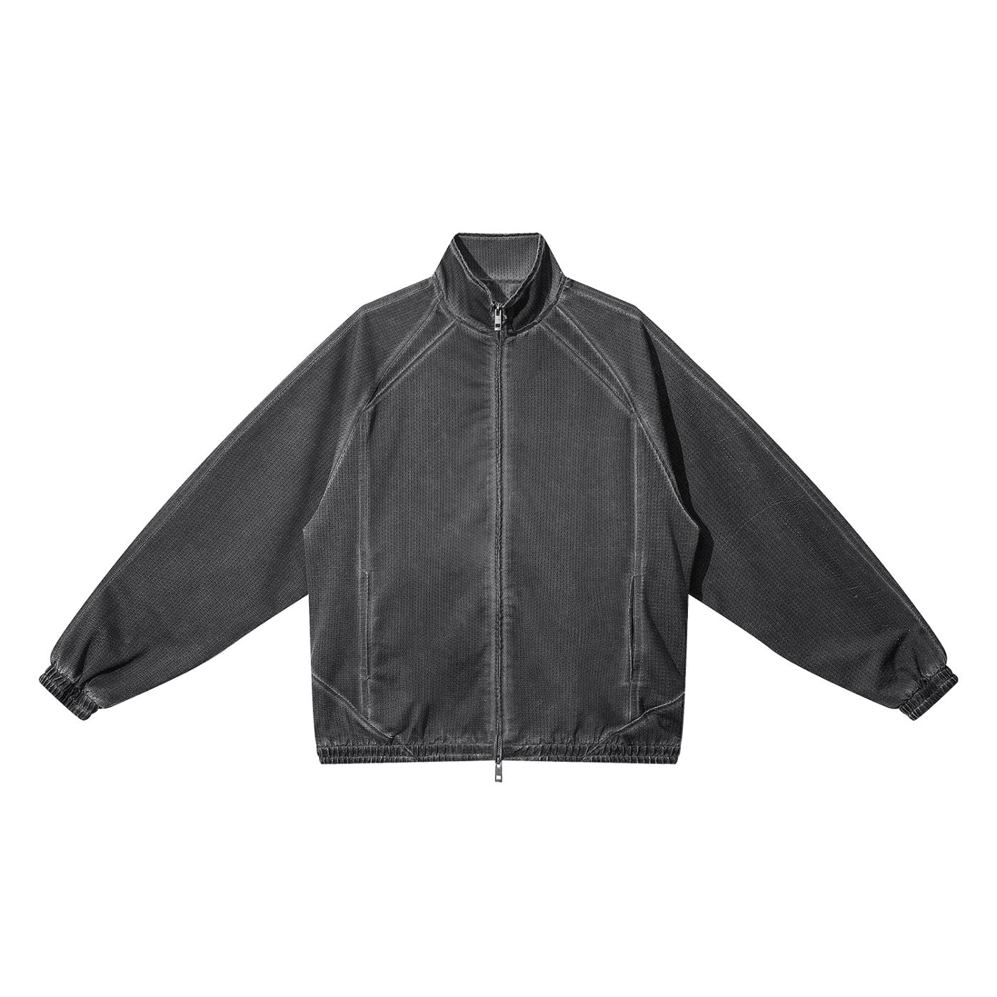 Get Zipped Vintage Wash Full Zip Mesh Jacket, Pants & Shorts Sets - Get Zipped