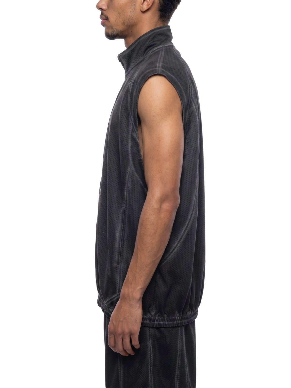 Get Zipped Vintage Wash Full Zip Mesh Jacket, Pants & Shorts Sets - Get Zipped