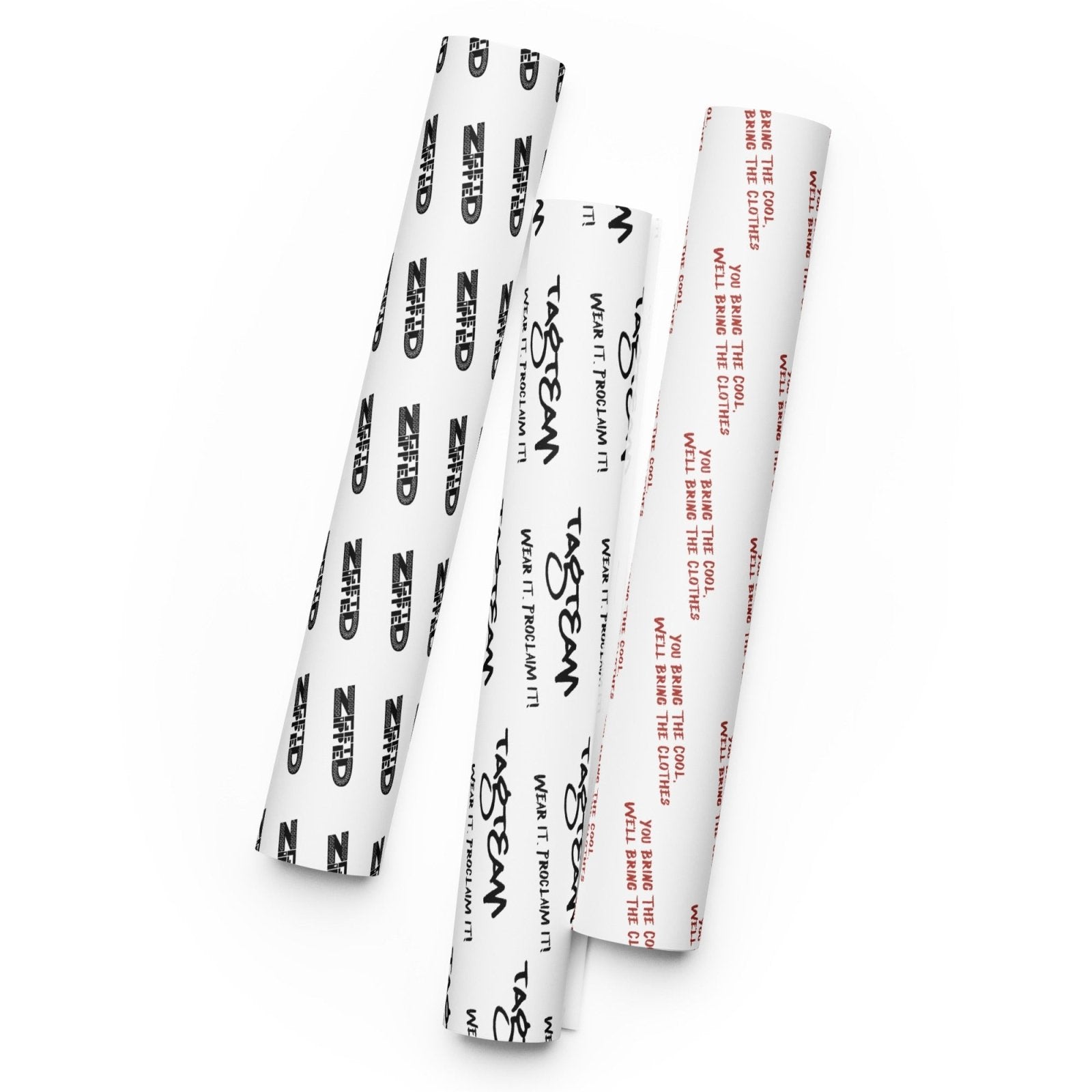 Get Zipped Wrapping paper sheets - Get Zipped