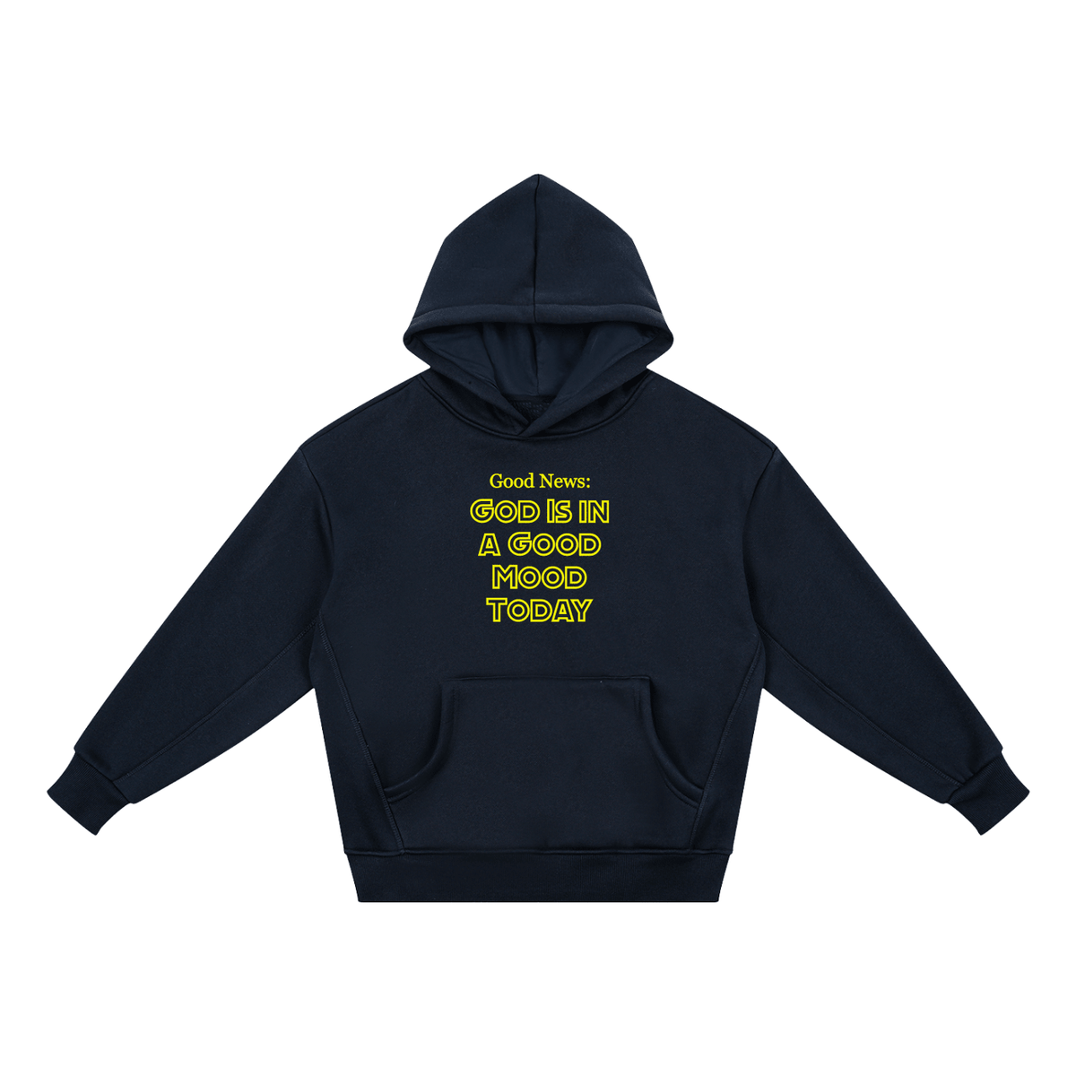 Good Mood God Essential Kids' Fleece Hoodie - Get Zipped