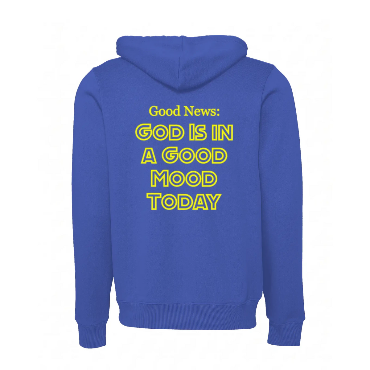 Good Mood God Sponge Fleece Full Zip Hoodie by TagTeam - Get Zipped
