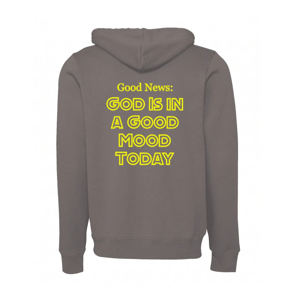 Good Mood God Sponge Fleece Full Zip Hoodie by TagTeam - Get Zipped