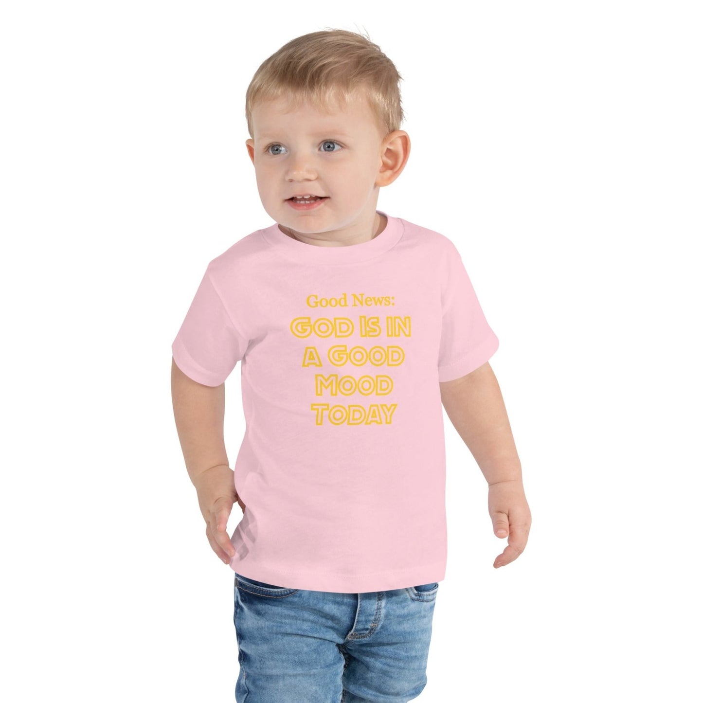 Good Mood Toddler Short Sleeve Tee - Get Zipped