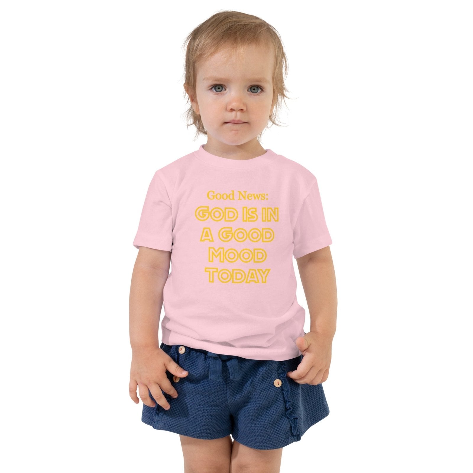 Good Mood Toddler Short Sleeve Tee - Get Zipped