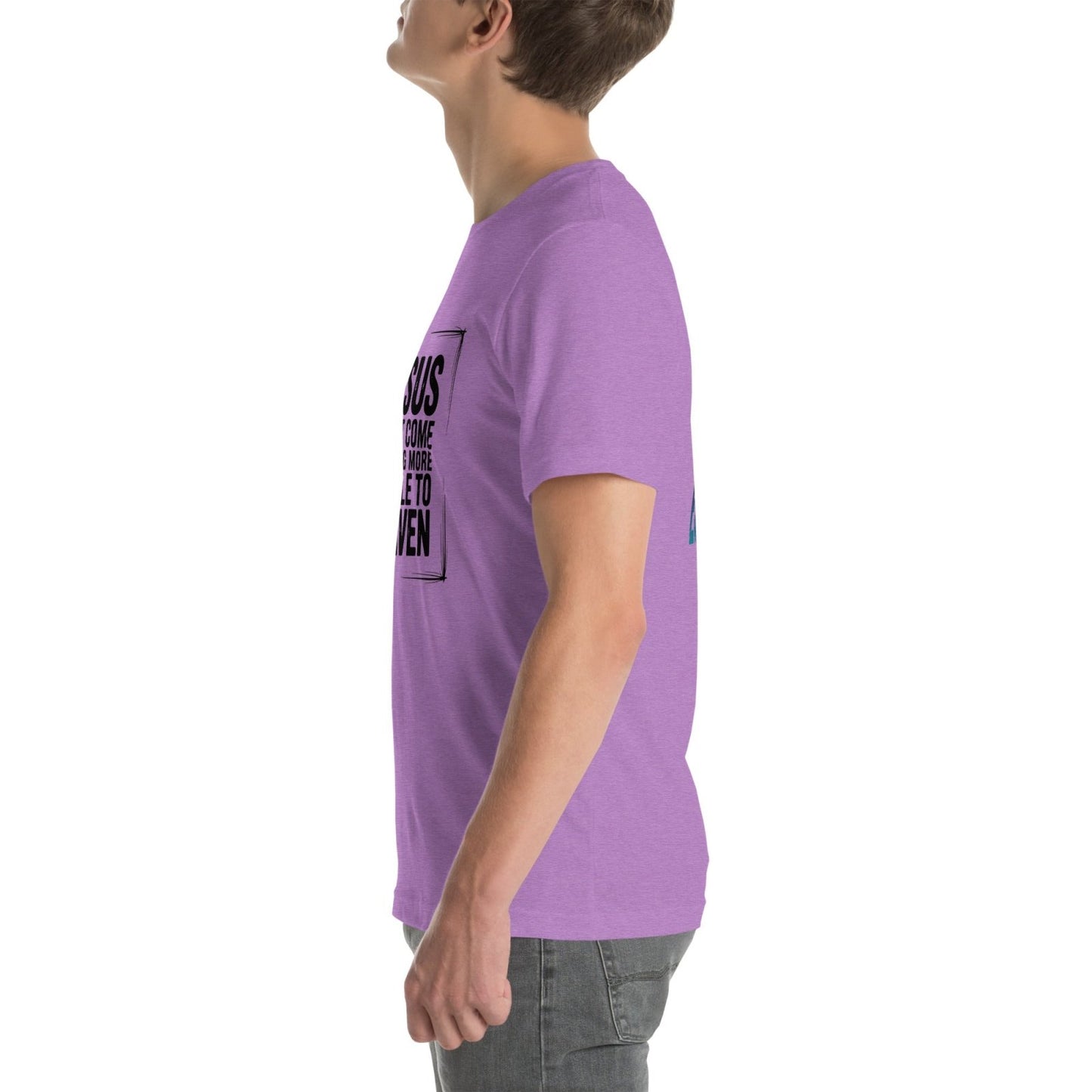 Jesus Came Unisex t-shirt (PF) - Get Zipped