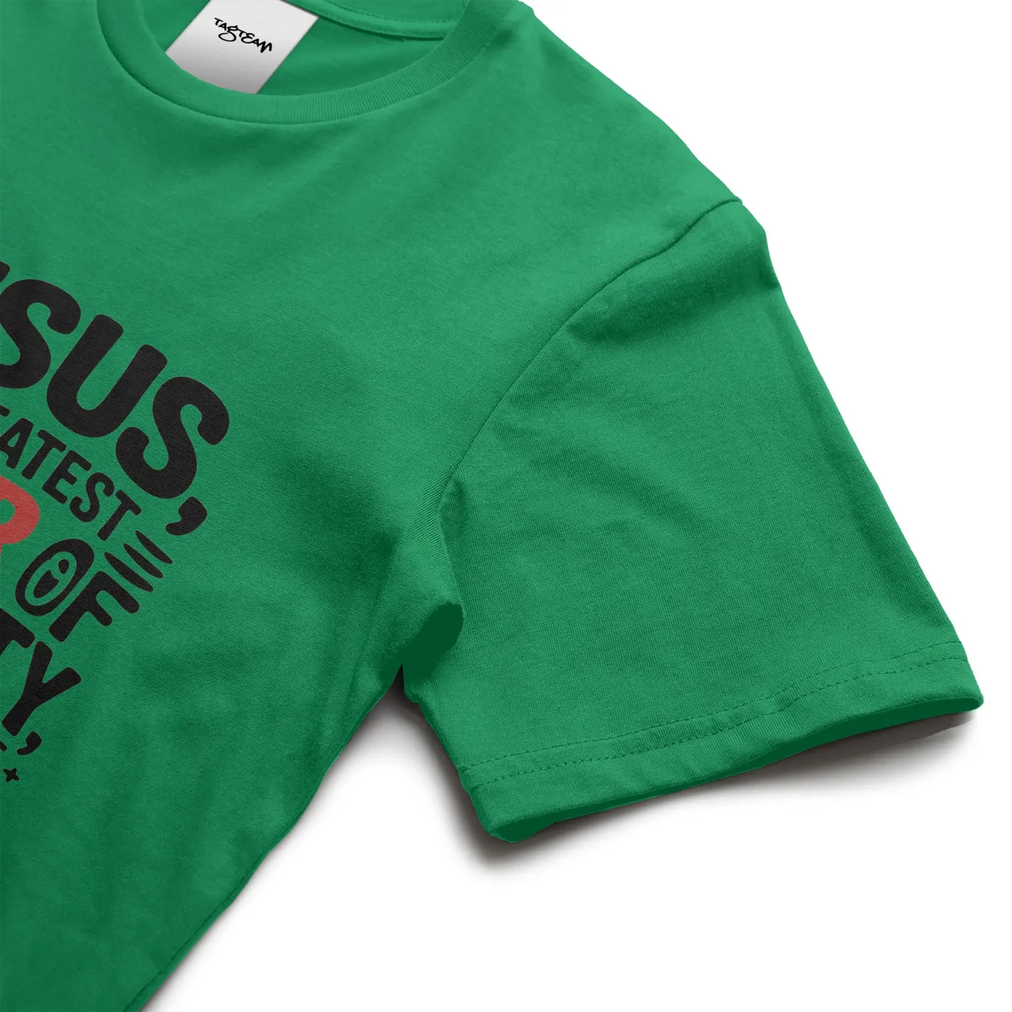 “Jesus Is the Greatest Lover of Humanity” Christian Graphic Tee – Inspirational - Get Zipped
