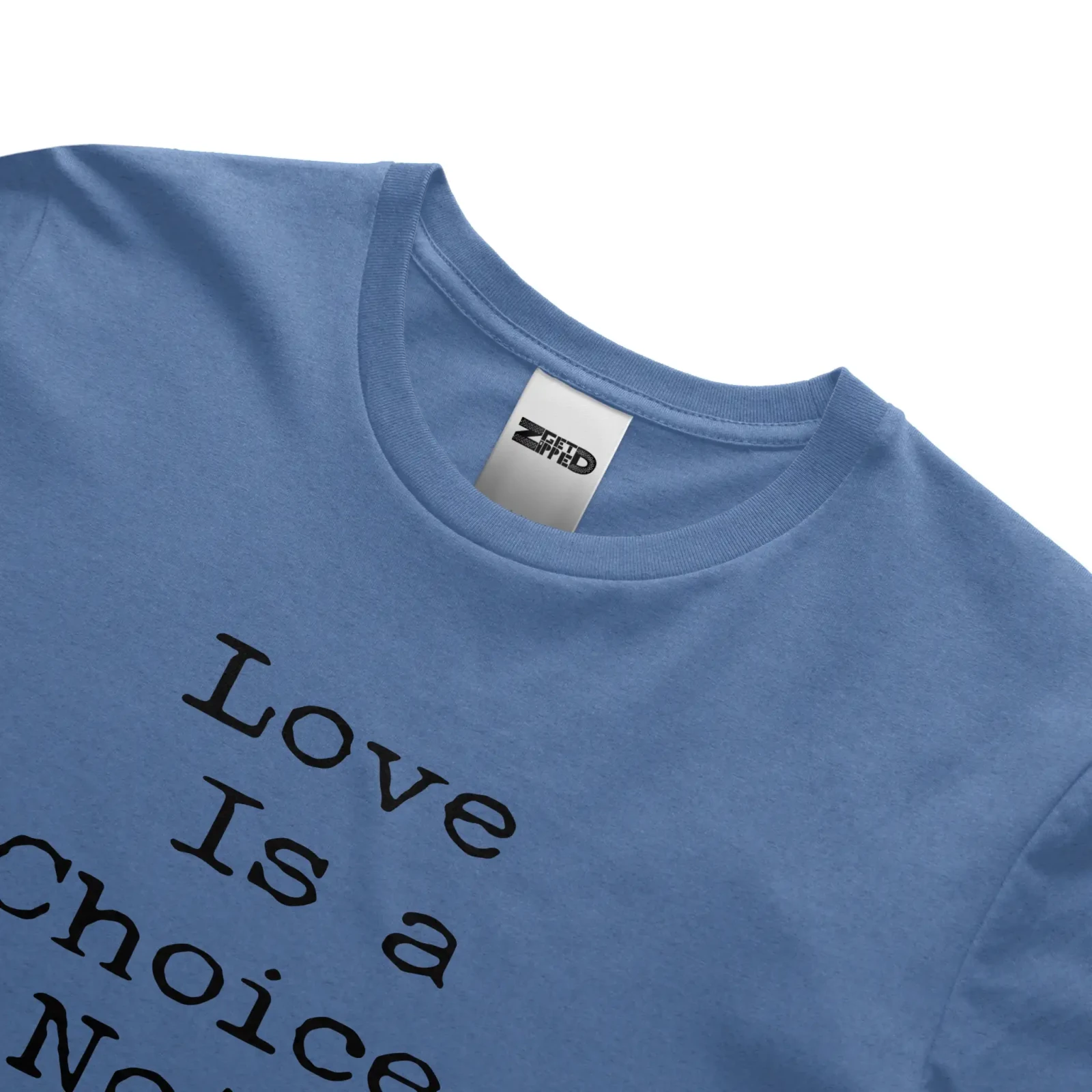 Love Choice heather t shirt - Get Zipped