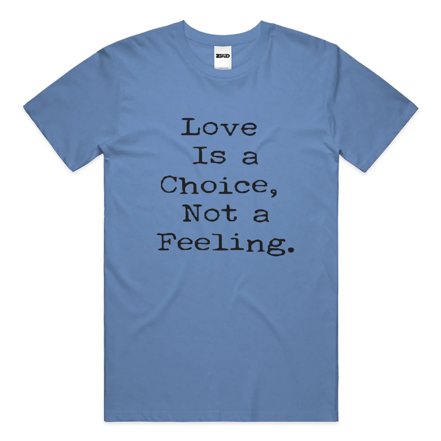 Love Choice heather t shirt - Get Zipped
