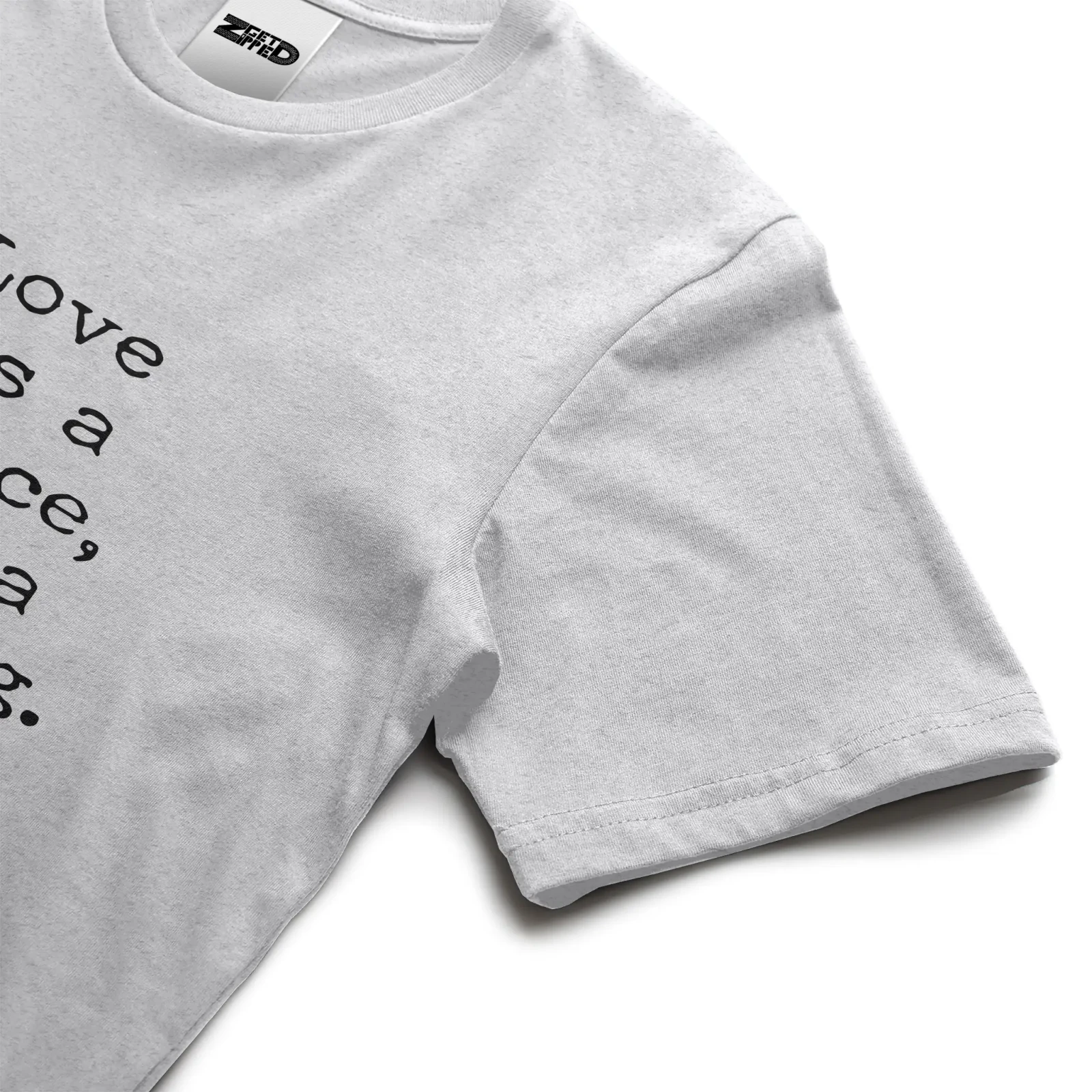 Love Choice heather t shirt - Get Zipped