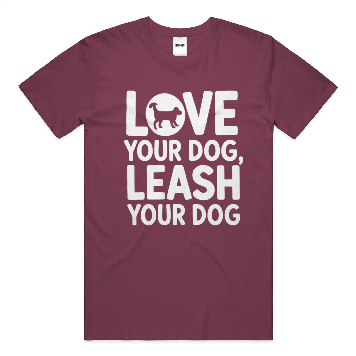 Love you dog T-shirt - Get Zipped
