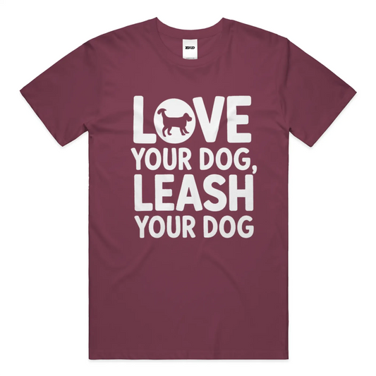 Love you dog T-shirt - Get Zipped