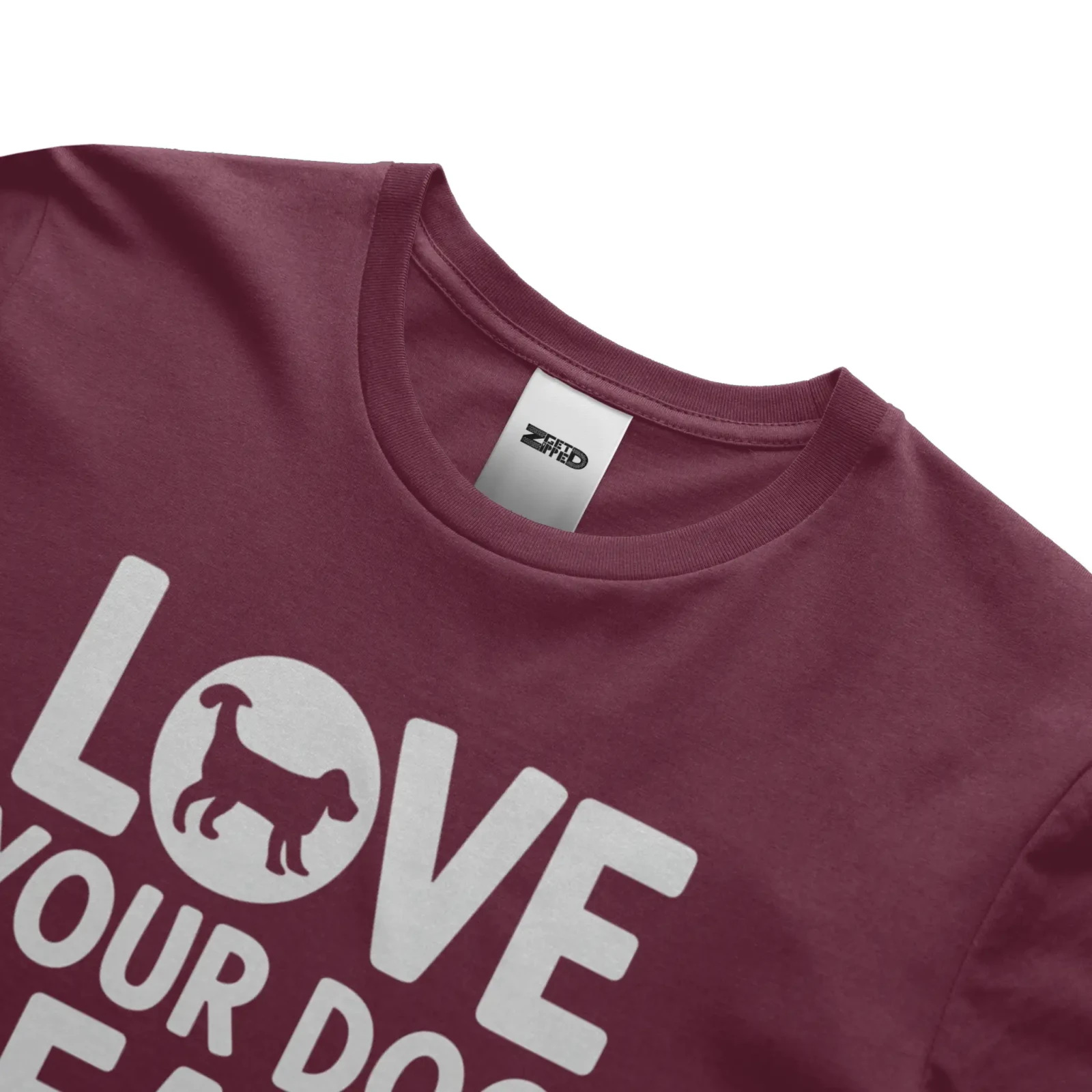 Love you dog T-shirt - Get Zipped