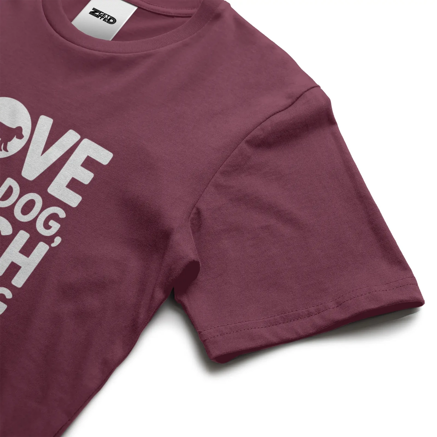 Love you dog T-shirt - Get Zipped
