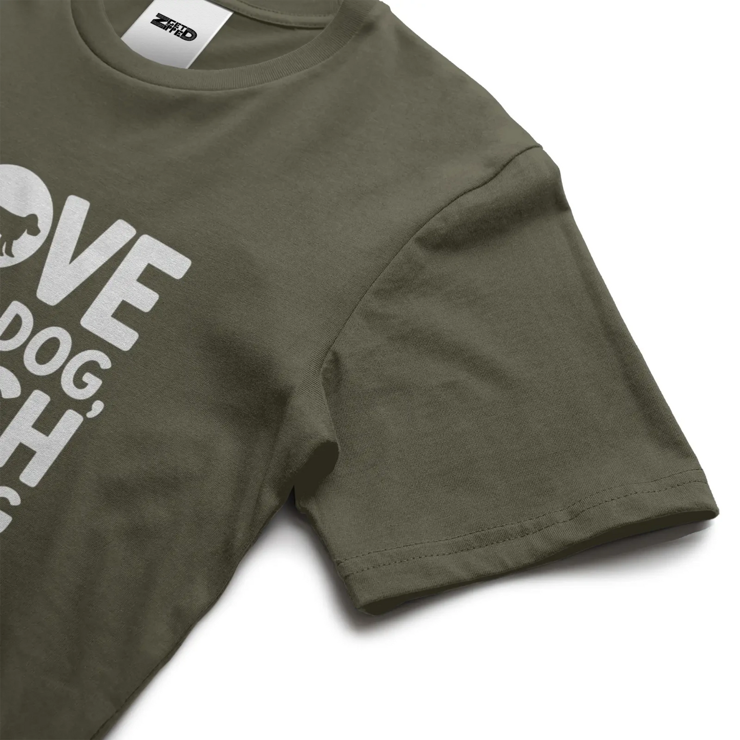 Love you dog T-shirt - Get Zipped