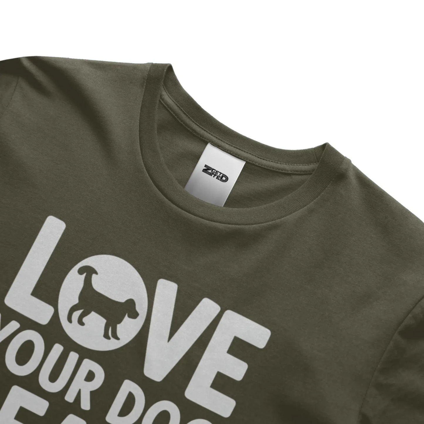 Love you dog T-shirt - Get Zipped