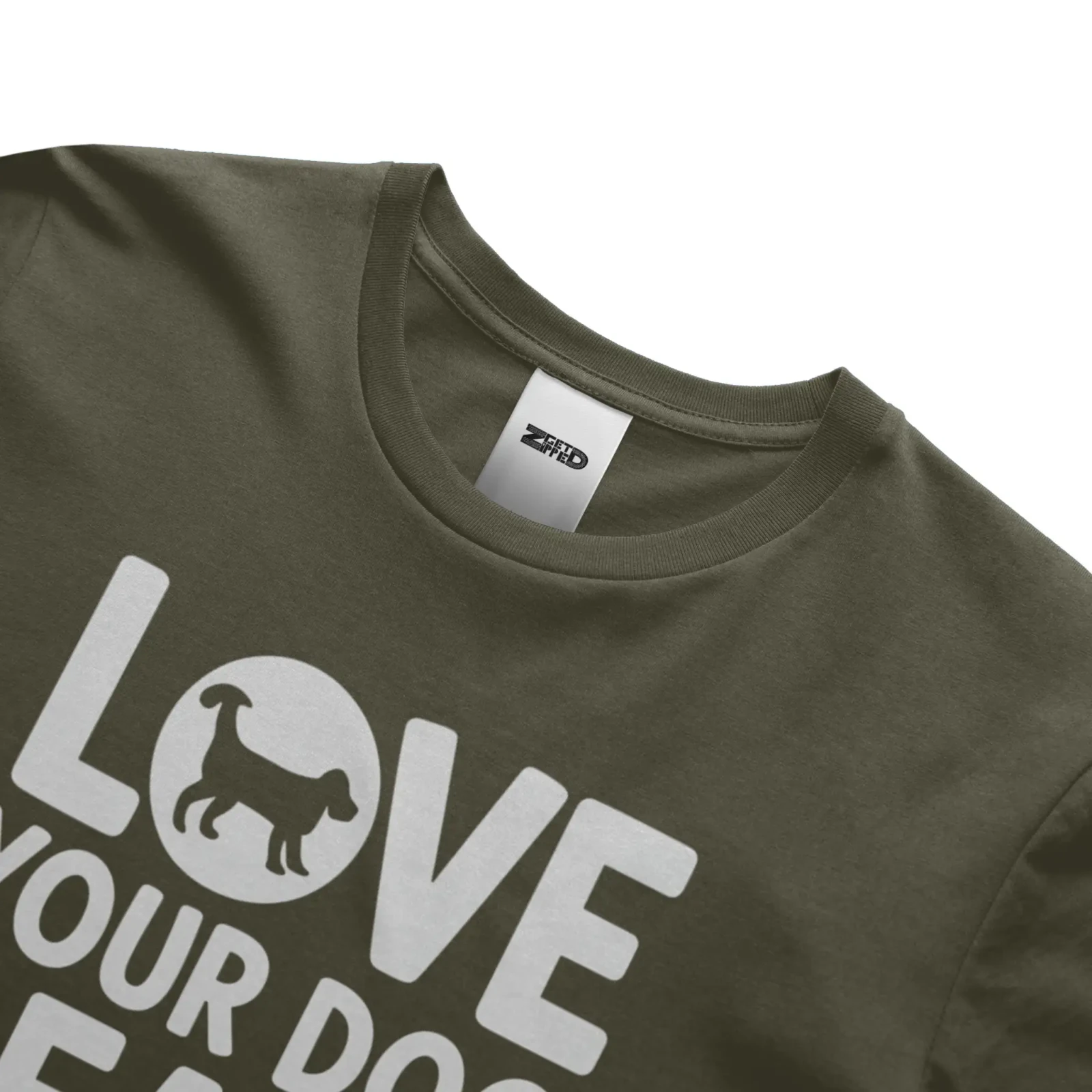 Love you dog T-shirt - Get Zipped