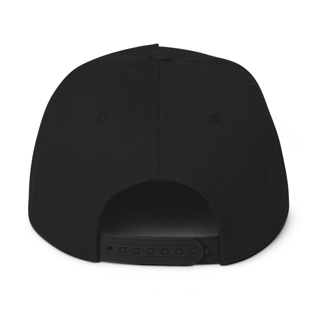 +Male Flat Bill Cap - Get Zipped