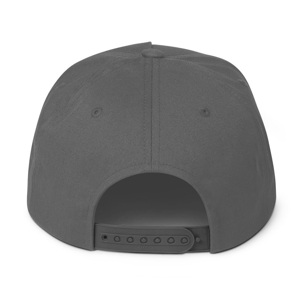 +Male Flat Bill Cap - Get Zipped
