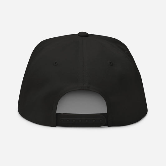 +Male Flat Bill Cap - Get Zipped