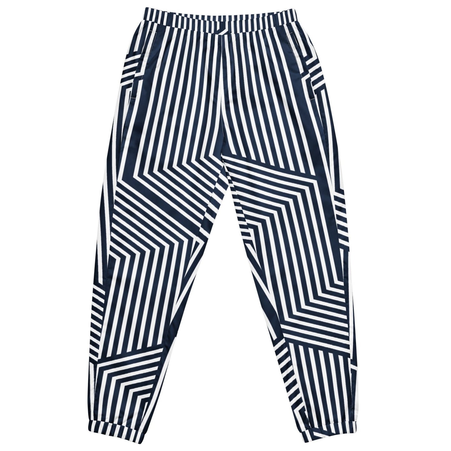 Navy Rhythm track pants - Get Zipped